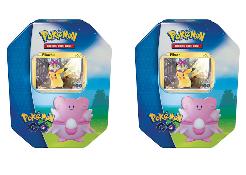Pokémon TCG Pokémon GO Blissey Gift Tin 2x Lot