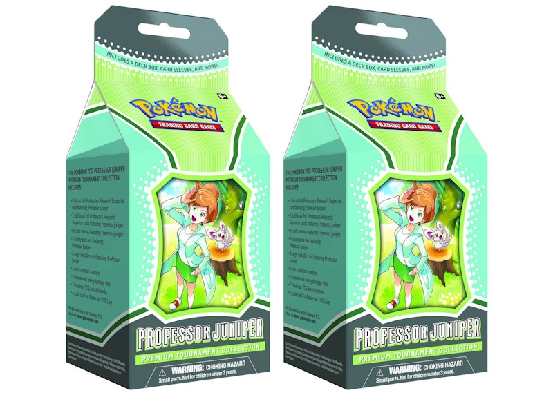 Pokémon TCG Professor Juniper Premium Tournament Collection Box 2x Lot