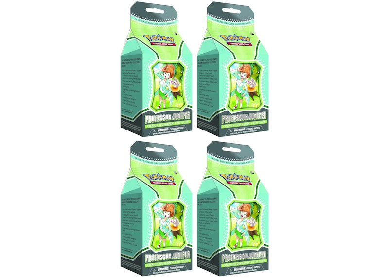Pokémon TCG Professor Juniper Premium Tournament Collection Box 4x Lot