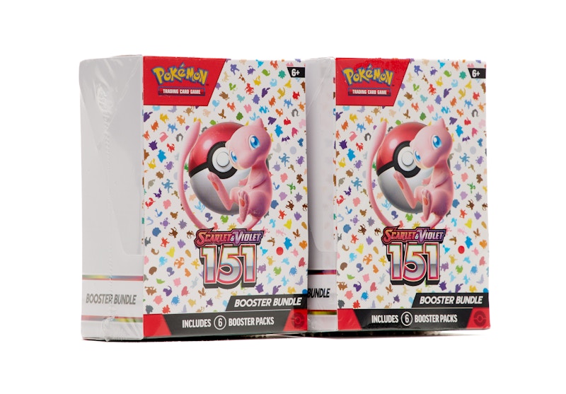 Pokémon TCG Scarlet & Violet 151 6pk Booster Bundle 2x Lot