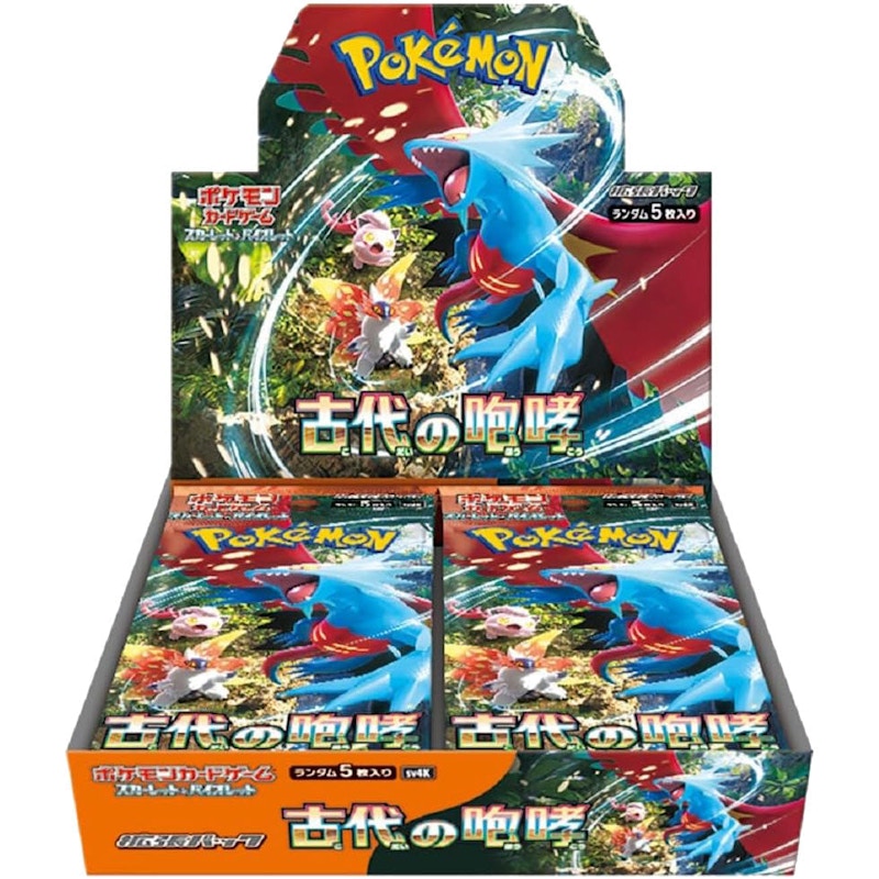 Pokémon TCG Scarlet & Violet Ancient Roar Expansion Pack (Japanese)