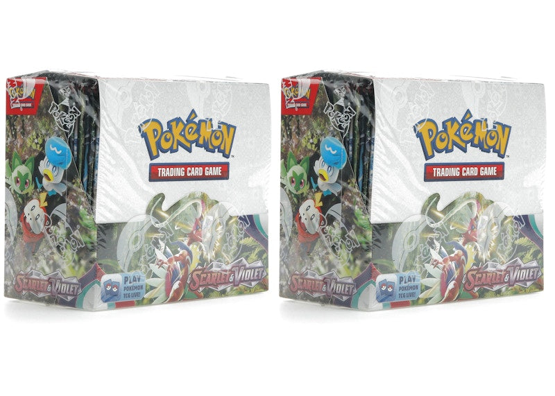 Pokémon TCG Scarlet & Violet Booster Box 2x Lot
