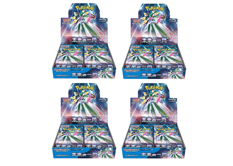 Pokémon TCG Scarlet & Violet Future Flash Expansion Pack 4x Lot (Japanese)
