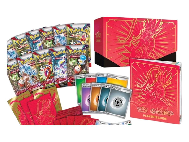Pokémon TCG Scarlet & Violet Koraidon Pokémon Center Elite Trainer Box