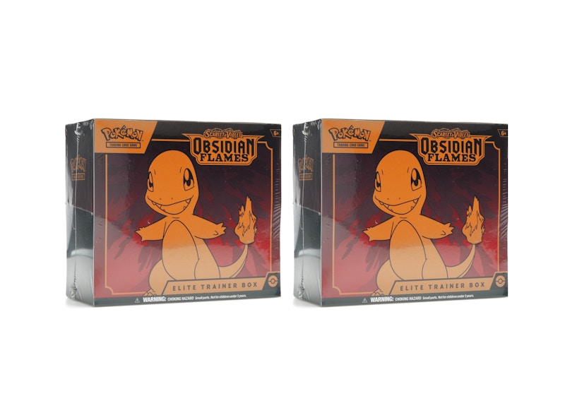 Pokémon TCG Scarlet & Violet Obsidian Flames Elite Trainer Box 2x Lot