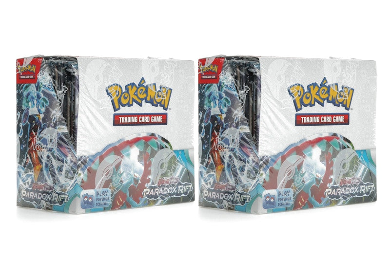 Pokémon TCG Scarlet & Violet Paradox Rift Booster Box 2x Lot