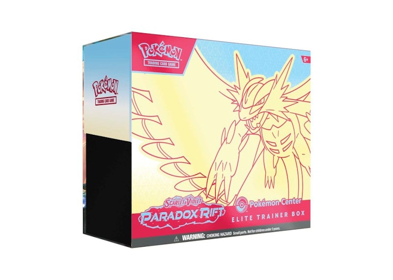 Pokémon TCG Scarlet & Violet Paradox Rift Roaring Moon Pokemon Center Elite Trainer Box