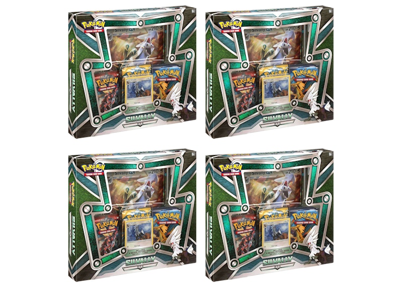 Pokémon TCG Silvally Collector Box 4x Lot