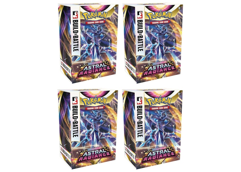 Pokémon TCG Sword & Shield Astral Radiance Build and Battle Box 4x Lot