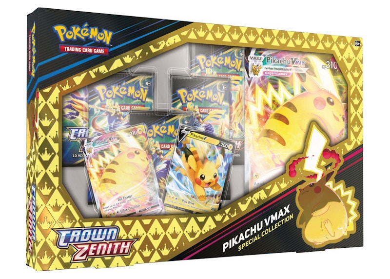 Pokémon TCG Sword & Shield Crown Zenith Pikachu VMAX Special Collection Box