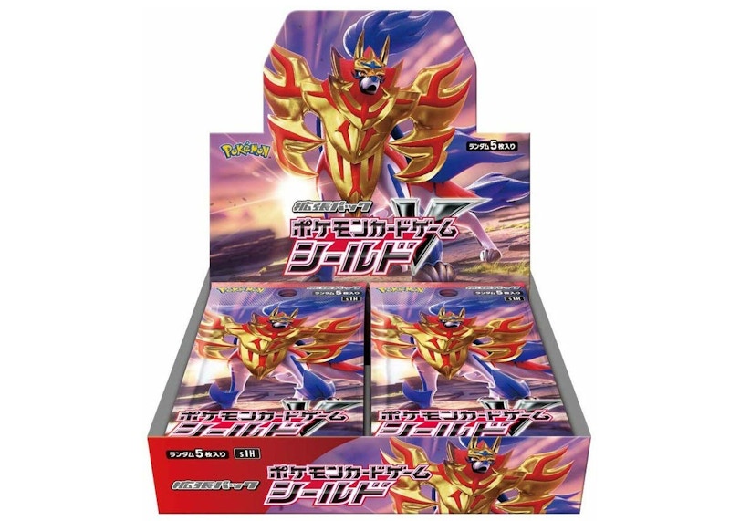 Pokémon TCG Sword & Shield Expansion Pack Shield Booster Box (Japanese)