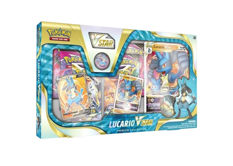 Pokémon TCG Sword & Shield Lucario VSTAR Premium Collection Box