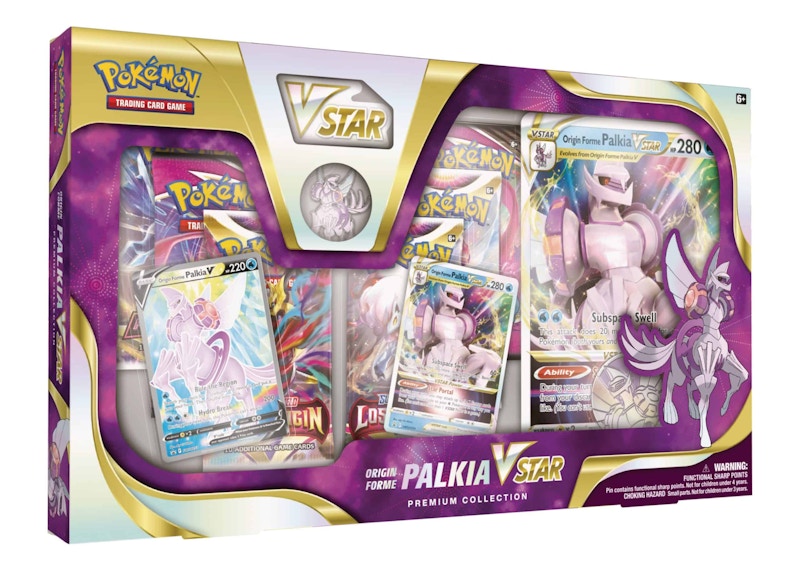 Pokémon TCG Sword & Shield Origin Forme Palkia VSTAR Premium Collection Box