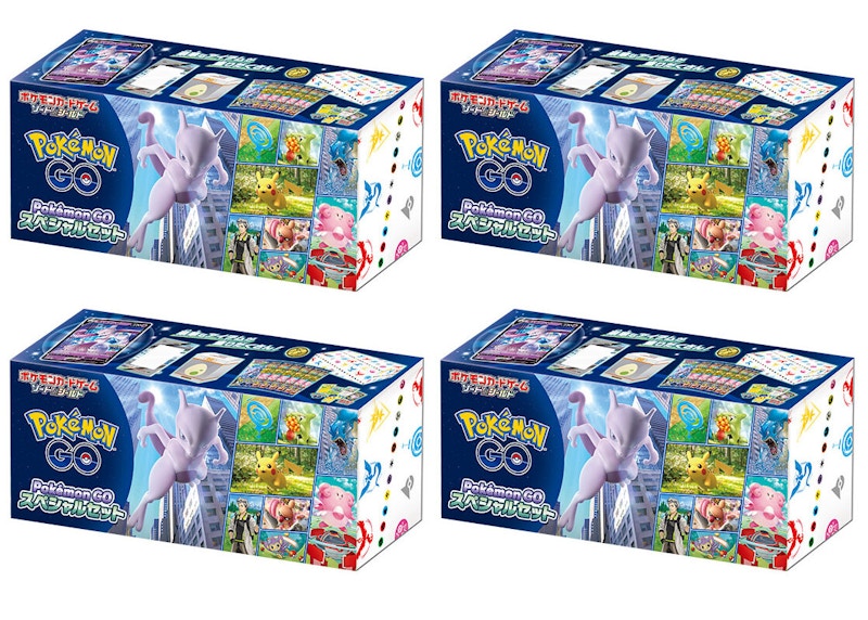 Pokémon TCG Sword & Shield Pokémon GO Special Set (Japanese) 4x Lot