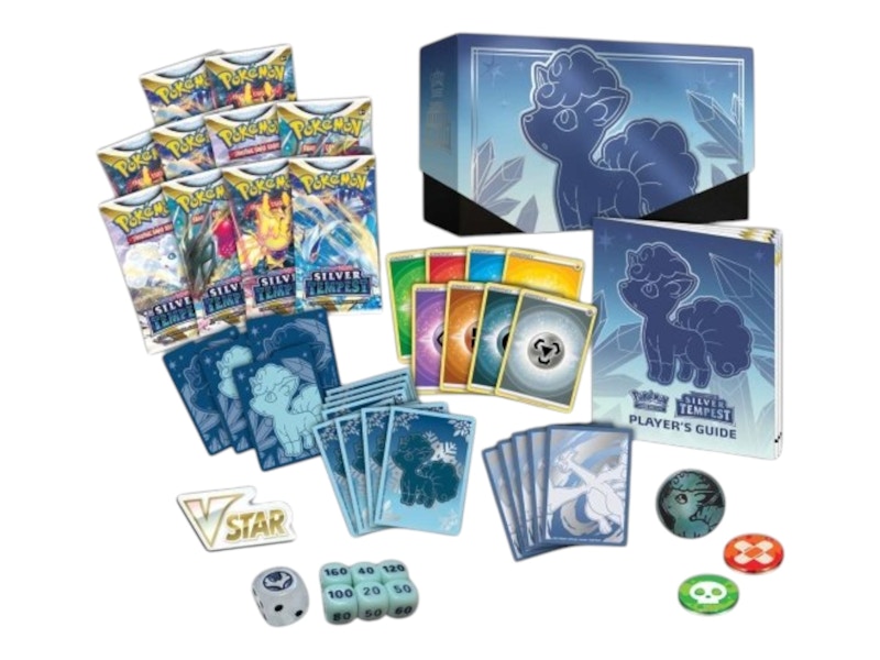Pokémon TCG Sword & Shield Silver Tempest Pokémon Center Elite Trainer Box 2x Lot