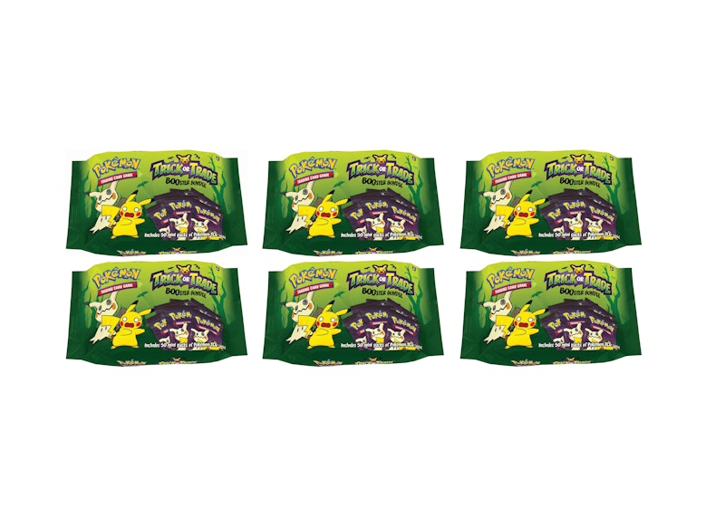 Pokémon TCG Trick or Trade Halloween Booster Bundle 6x Lot
