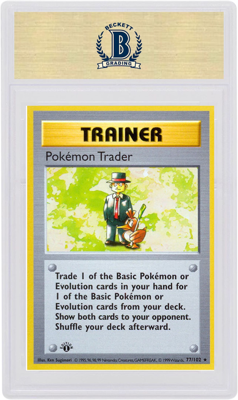 Pokemon TCG Trader 1999 Pokemon TCG Base Set 1st Edition #77/102 (PSA or BGS Graded)