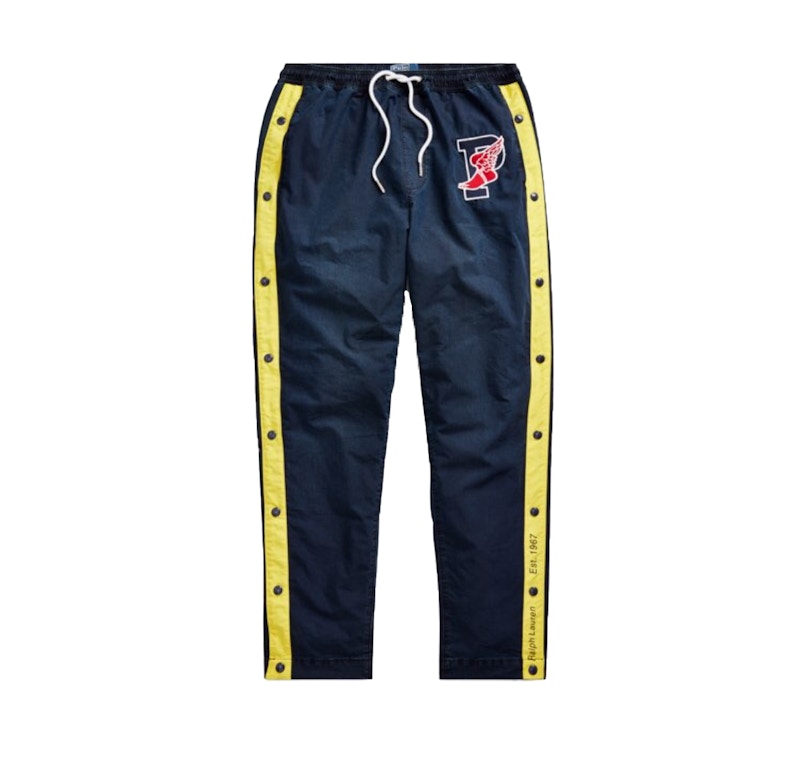 Polo Ralph Lauren Indigo Stadium Tear Away Pant Ridge Wash