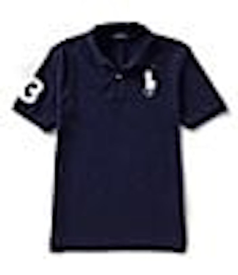 Polo Ralph Lauren Boys Short-Sleeve Big Pony Mesh Polo Refined Navy