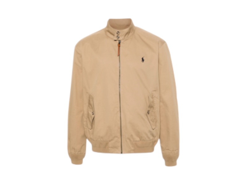 Polo Ralph Lauren City Cotton Twill Windbreaker Cafe Tan