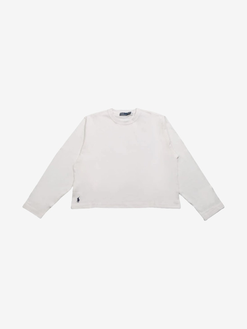 Polo Ralph Lauren Classic Long Sleeve Pullover White