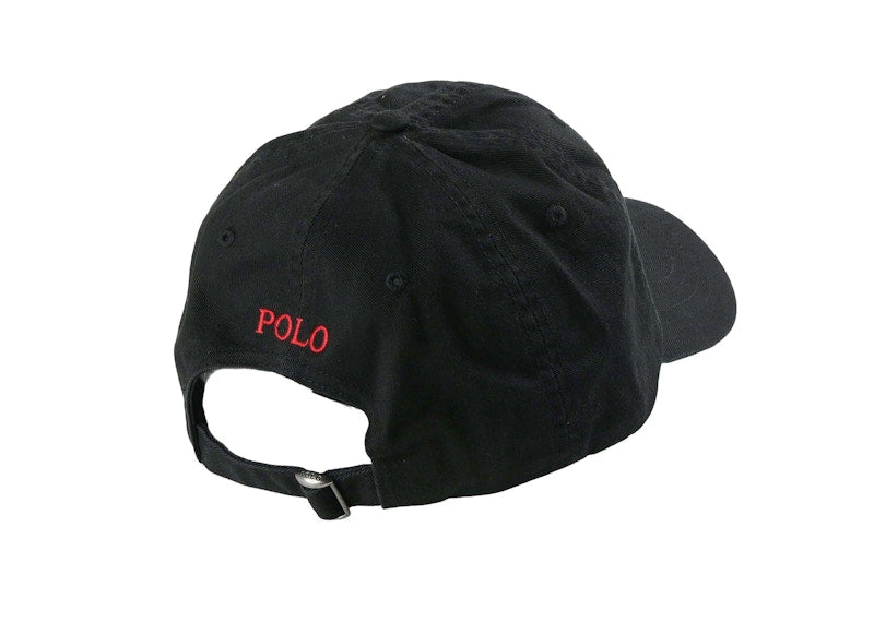 Polo Ralph Lauren Classic Sport Cap Black/Red