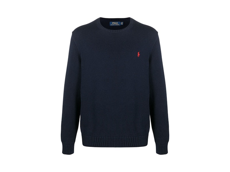 Polo Ralph Lauren Cotton Long Sleeve Classic Neck Shirt Blue