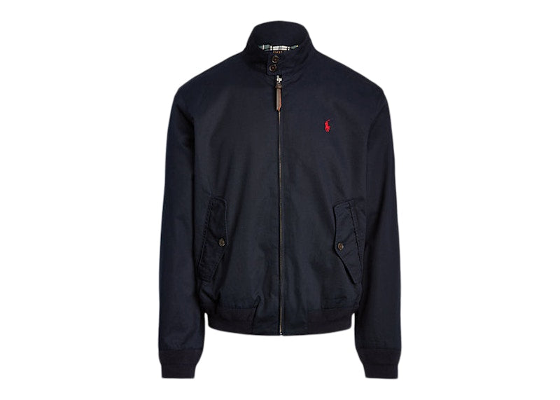 Polo Ralph Lauren Cotton Twill Jacket Collection Navy/Red
