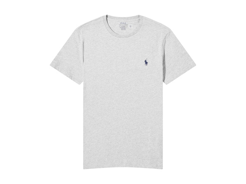 Polo Ralph Lauren Custom Fit T-shirt New Grey Heather