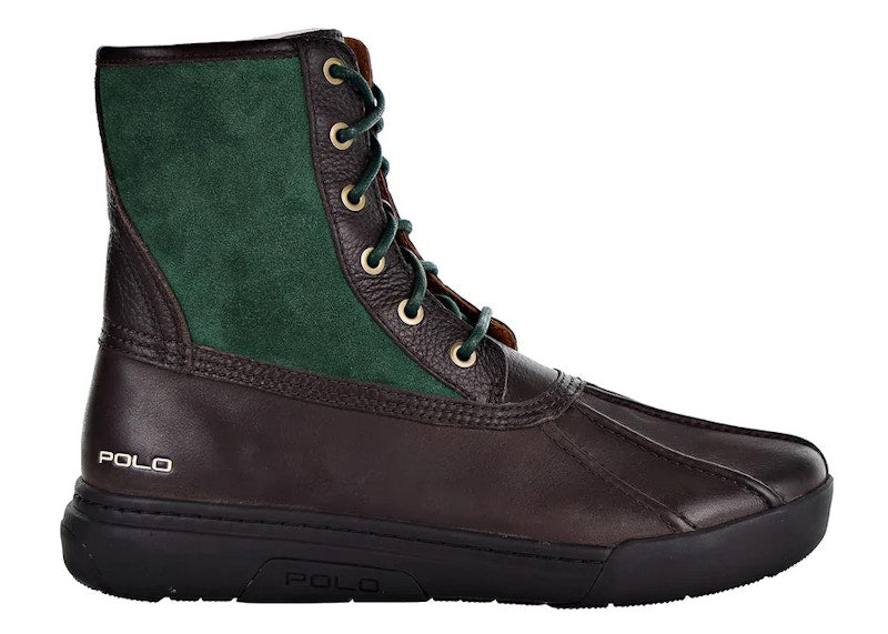 Polo Ralph Lauren Declan Boot Dark Brown Olive