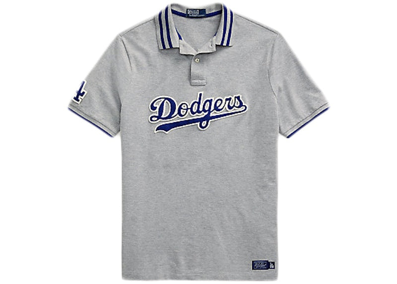 Polo Ralph Lauren Dodgers Polo Shirt (Mens) Andover Heather