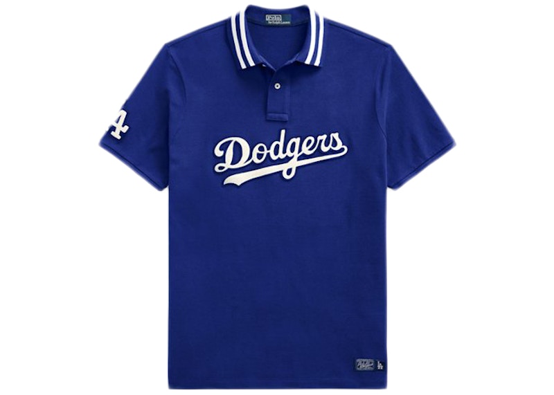 Polo Ralph Lauren Dodgers Polo Shirt (Mens) Baseball Royal