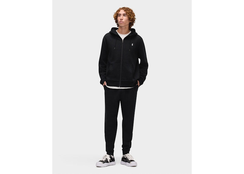 Polo Ralph Lauren Double-Knit Full-Zip Hoodie Polo Black
