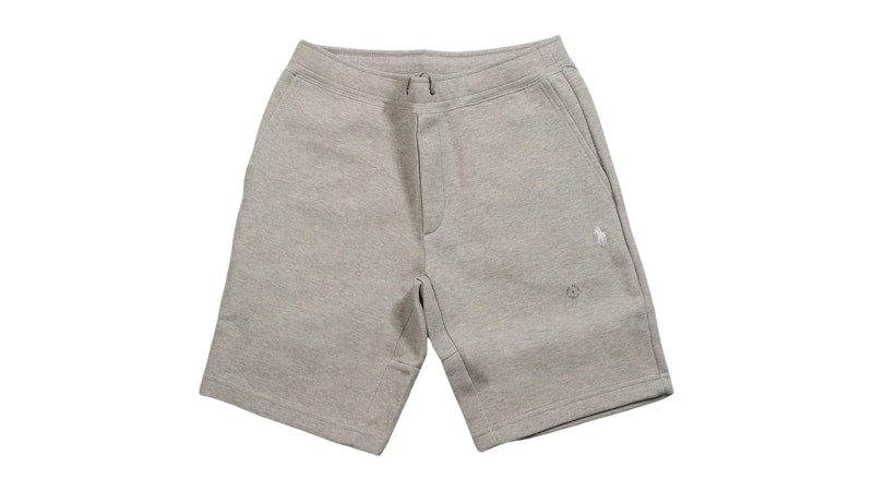 Polo Ralph Lauren Double Knit Tech Athletic Shorts Dark Sport Heather