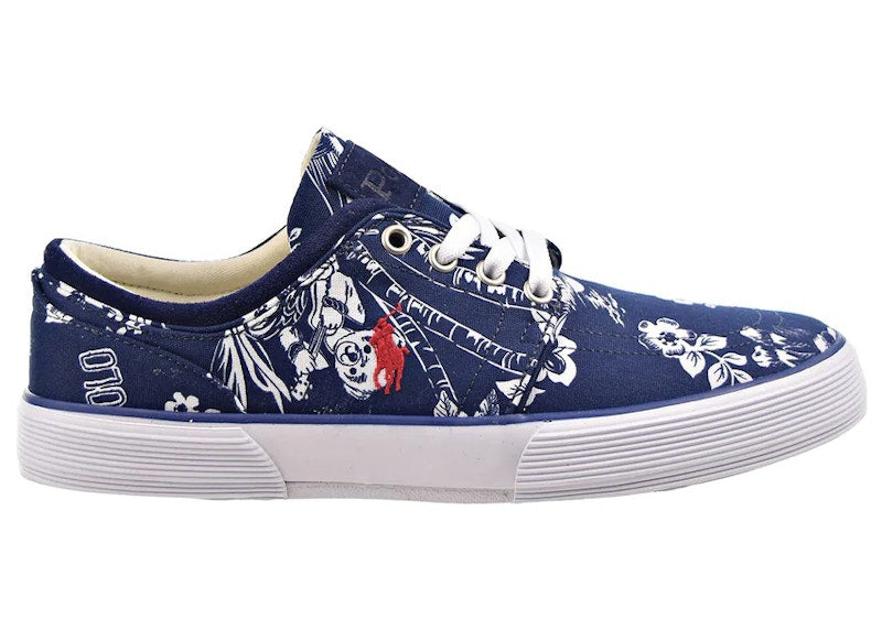 Polo Ralph Lauren Faxon Low Tropical Polo Bear Navy