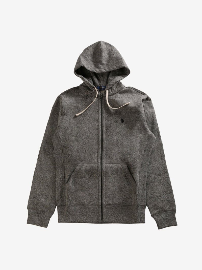 Polo Ralph Lauren Fleece Full-Zip Hoodie Ash Grey Heather
