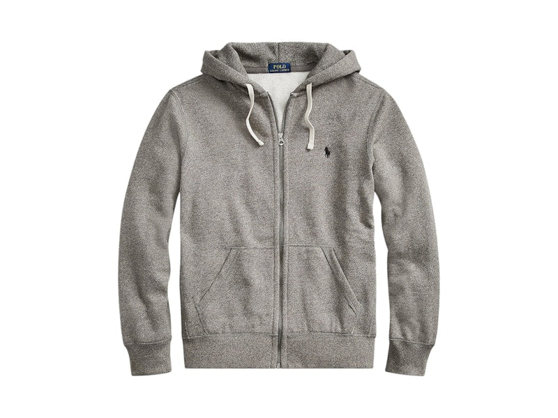 Polo Ralph Lauren Fleece Full-Zip Hoodie Ash Grey Heather