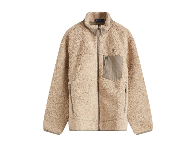 Polo Ralph Lauren Fleece Zip Jacket Adirondack Heather