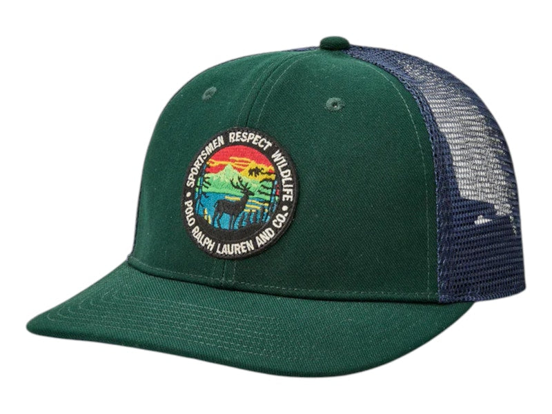 Polo Ralph Lauren High Crown Cap Green/Navy