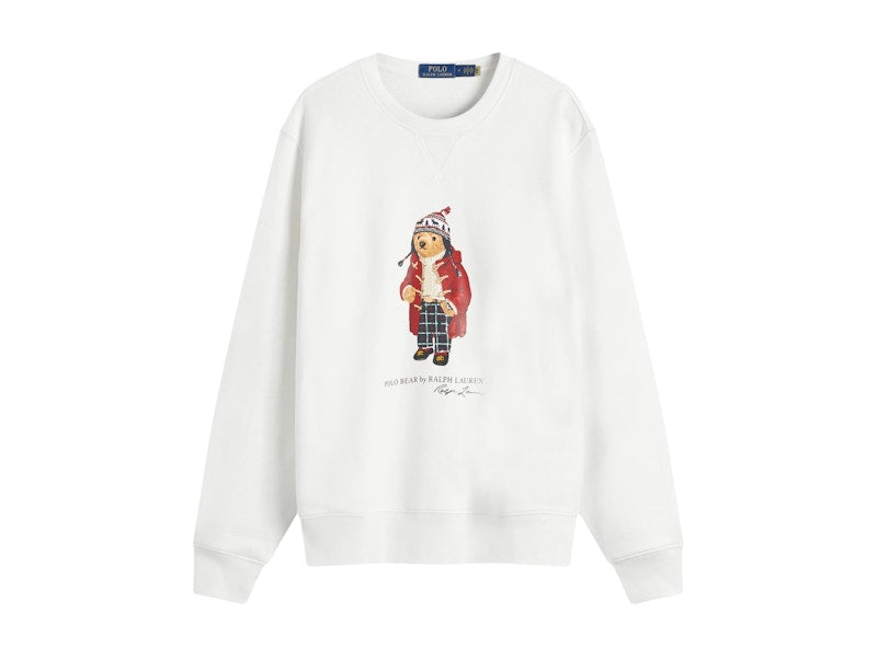 Polo Ralph Lauren Holiday Bear Crew Sweatshirt Nevis