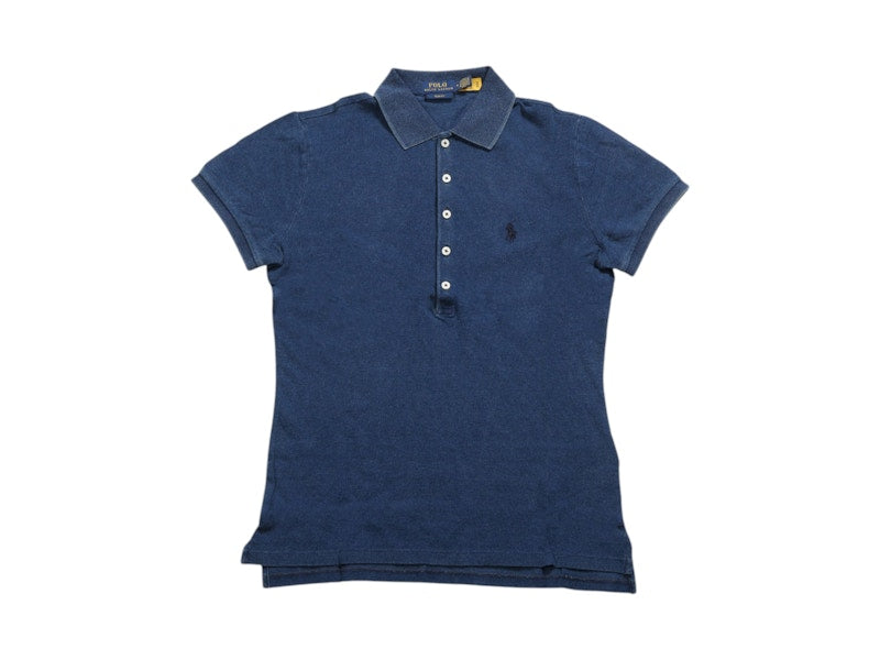 Polo Ralph Lauren Julie Slim SS Polo Shirt Indigo Blu