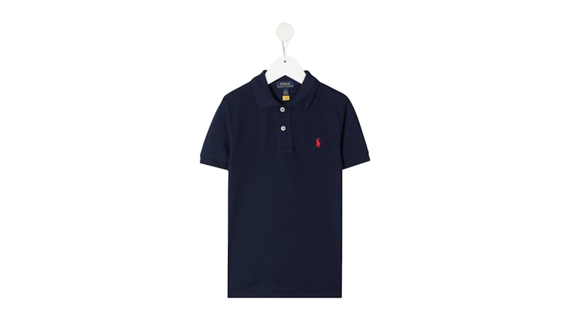 Polo Ralph Lauren Kids Short Sleeve Basic Mesh Polo Refined Navy