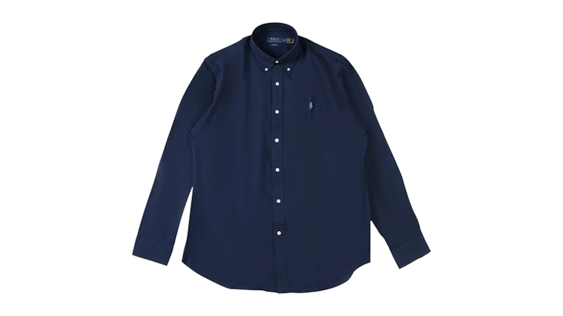 Polo Ralph Lauren L/S Stretch Poplin Shirt Newport Navy
