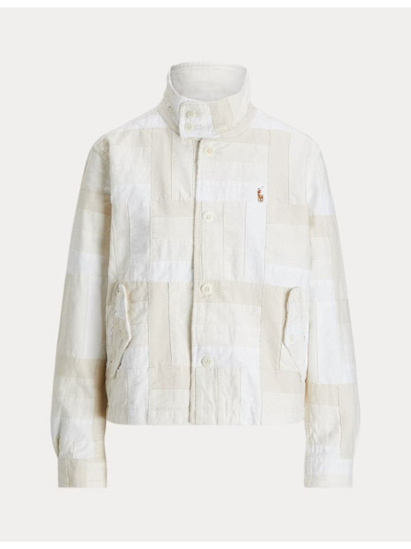 Polo Ralph Lauren Lined Windbreaker Cream Multi