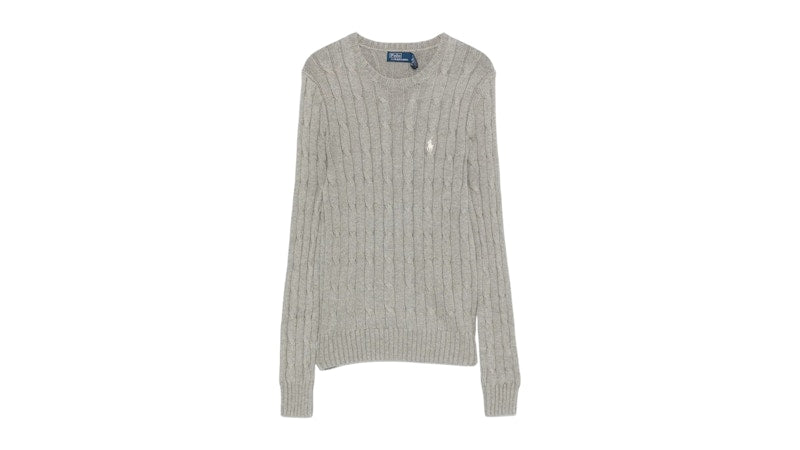 Polo Ralph Lauren Logo Pullover Fawn Grey Heather