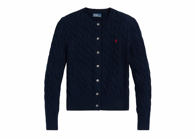 Polo Ralph Lauren Long Sleeve Cardigan Hunter Navy