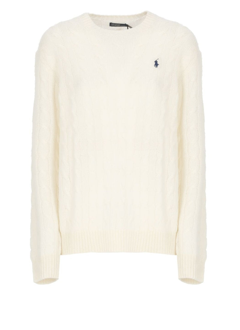 Polo Ralph Lauren Long Sleeve Crew Neck Pullover Authentic Cream