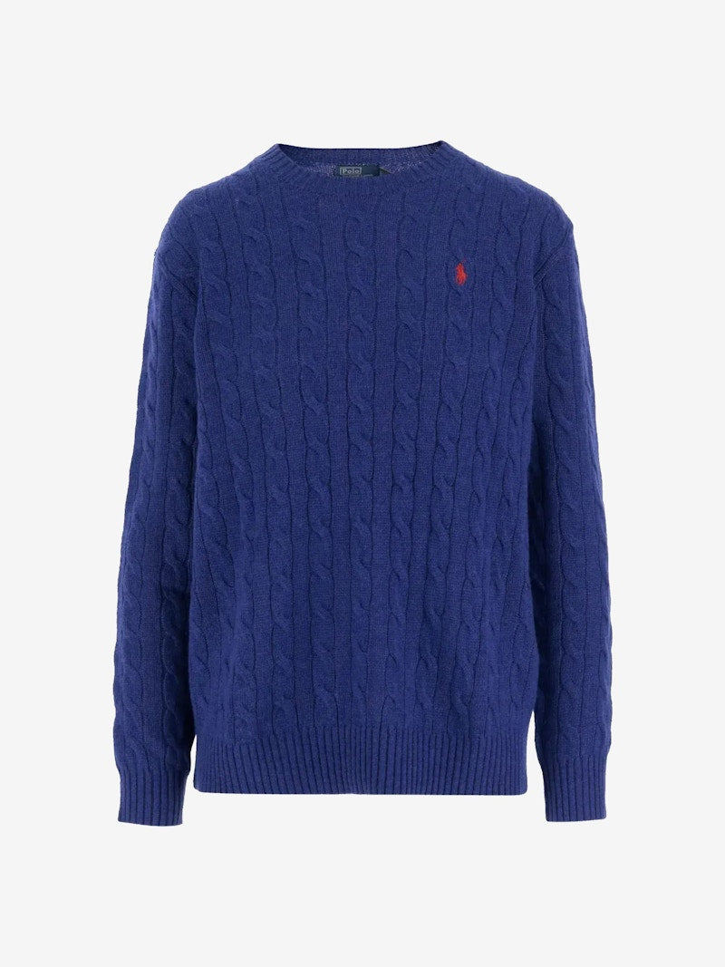 Polo Ralph Lauren Long Sleeve Crew Neck Pullover Midnight Cobalt