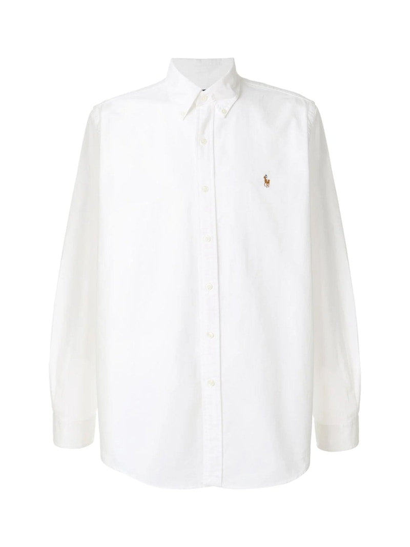 Polo Ralph Lauren Long Sleeve Oxford Sport Shirt White