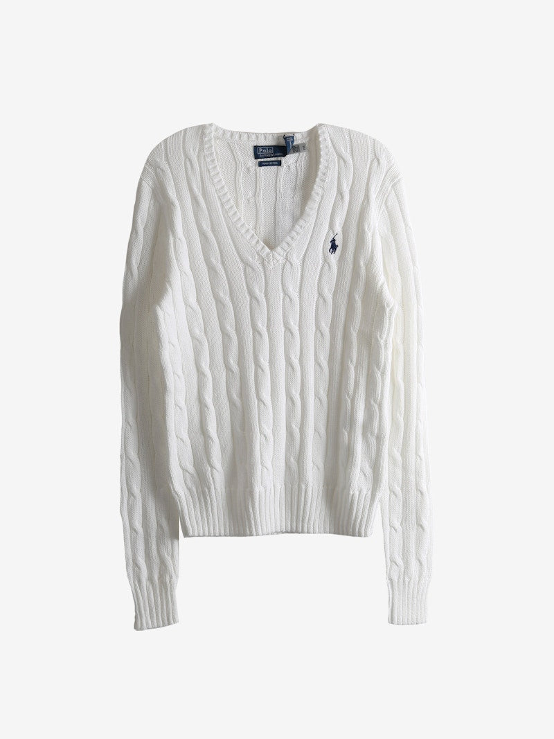 Polo Ralph Lauren Long Sleeve Pullover White